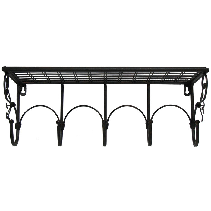 Open Weave Metal Wall Shelf With Hooks Hobby Lobby 741751 - Metal Wall Shelves With Hooks Open Weave Metal Wall Shelf With Hooks Hobby Lobby 741751 - Metal Wall Shelves With Hooks